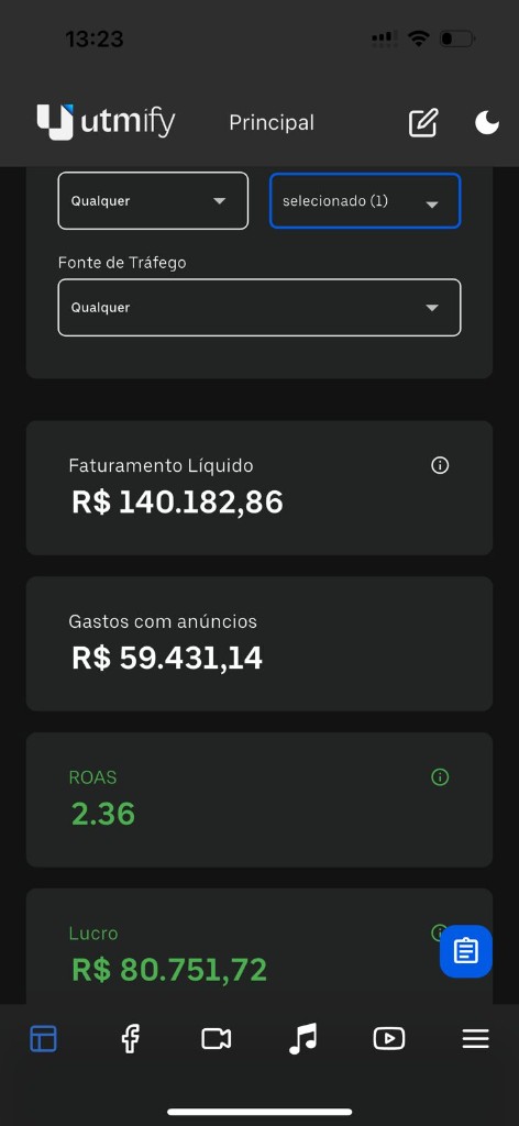 Prova social — resultados